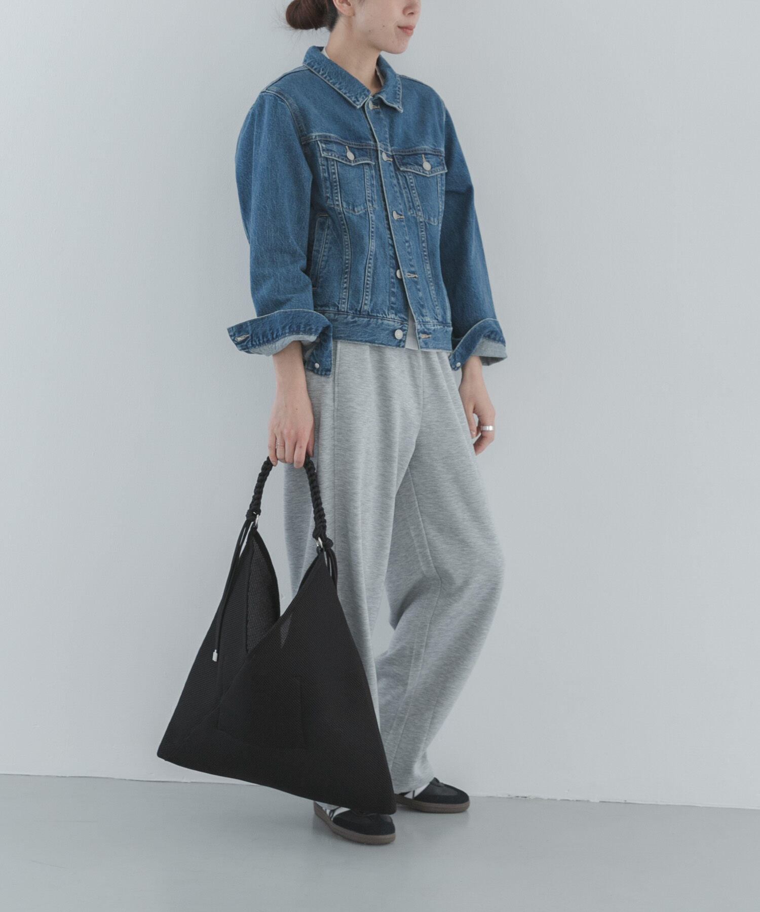 Sonny Label 「LE VERNIS　パラコードハンドルメッシュバッグ」|ハンドバッグ|