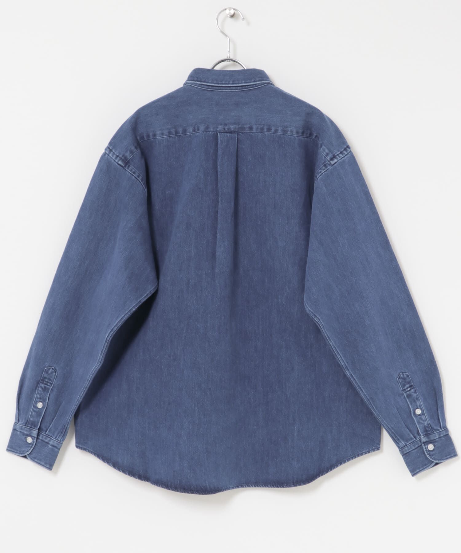 URBAN RESEARCH DOORS「FORK&SPOON　ペーパーデニムシャツ」|シャツ・ブラウス|