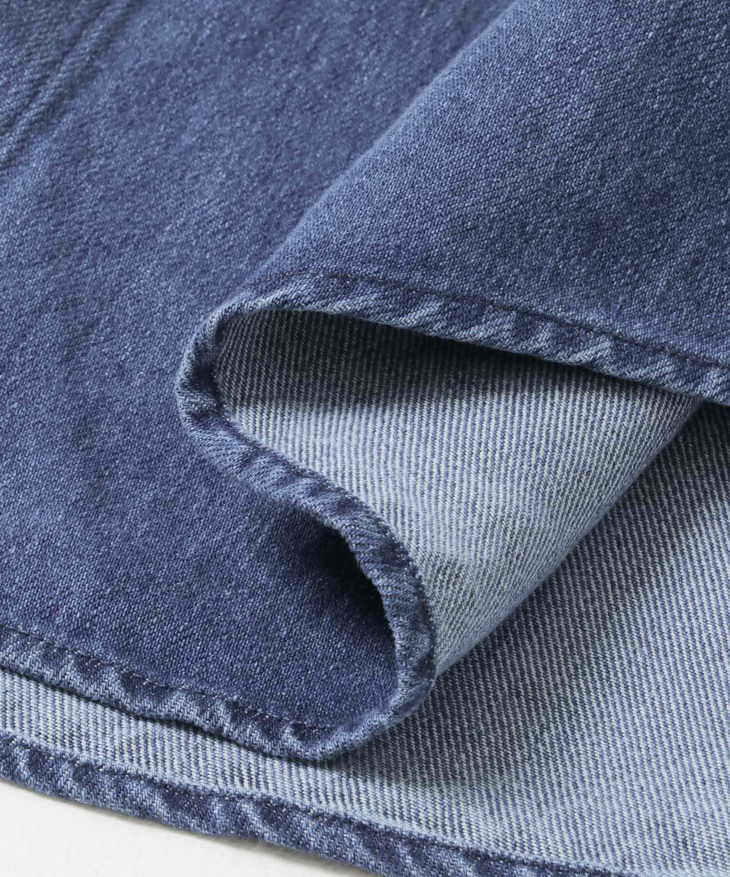 URBAN RESEARCH DOORS「FORK&SPOON　ペーパーデニムシャツ」|シャツ・ブラウス|