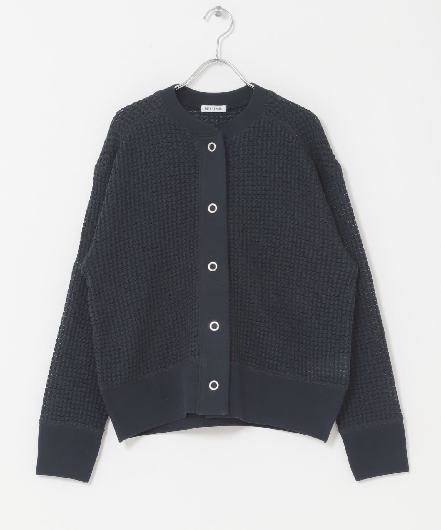 URBAN RESEARCH DOORS「FORK&SPOON　ワッフルカーディガン」|カーディガン|