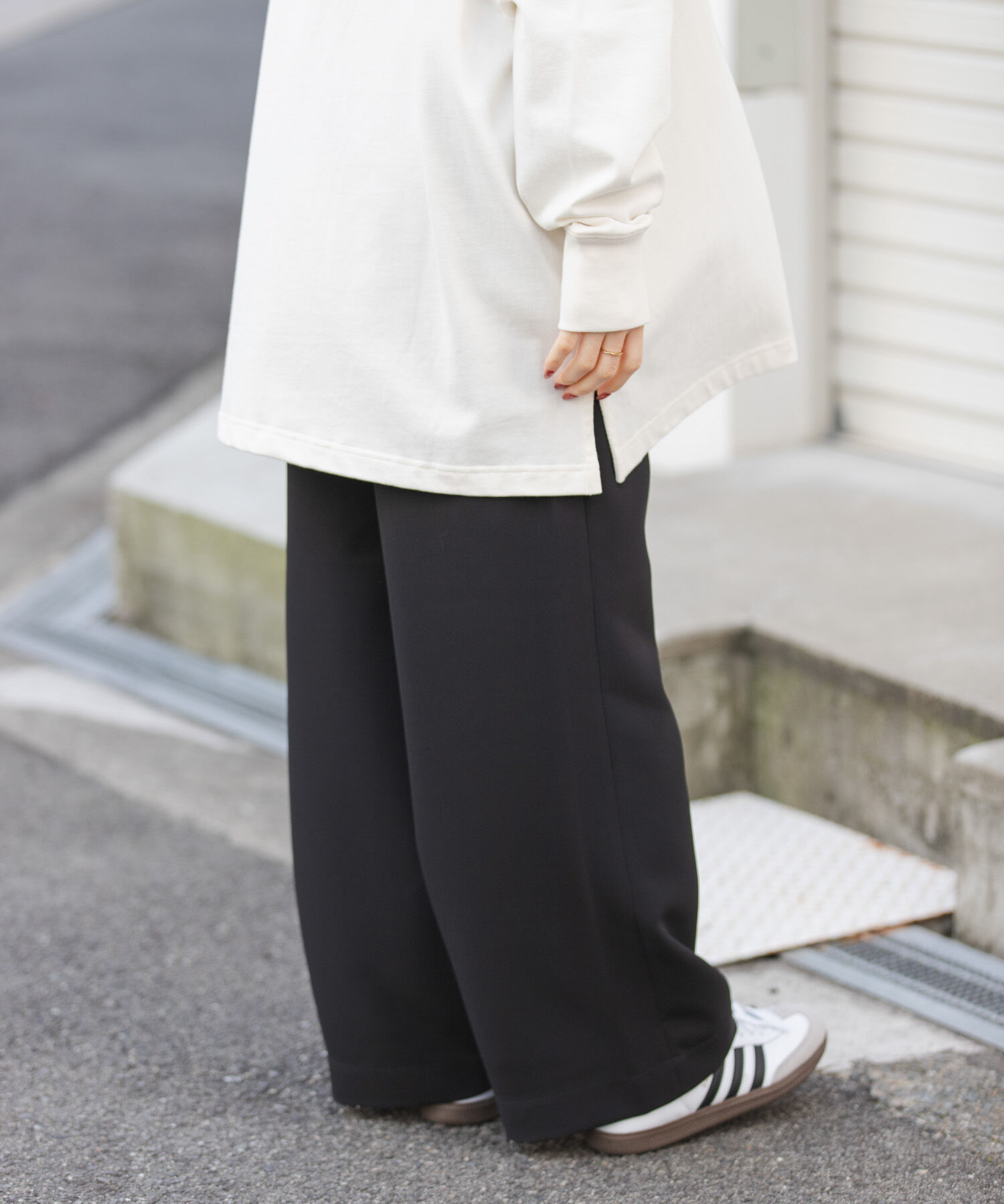 URBAN RESEARCH DOORS「FORK&SPOON　ダブルクロスイージーパンツ」|その他|