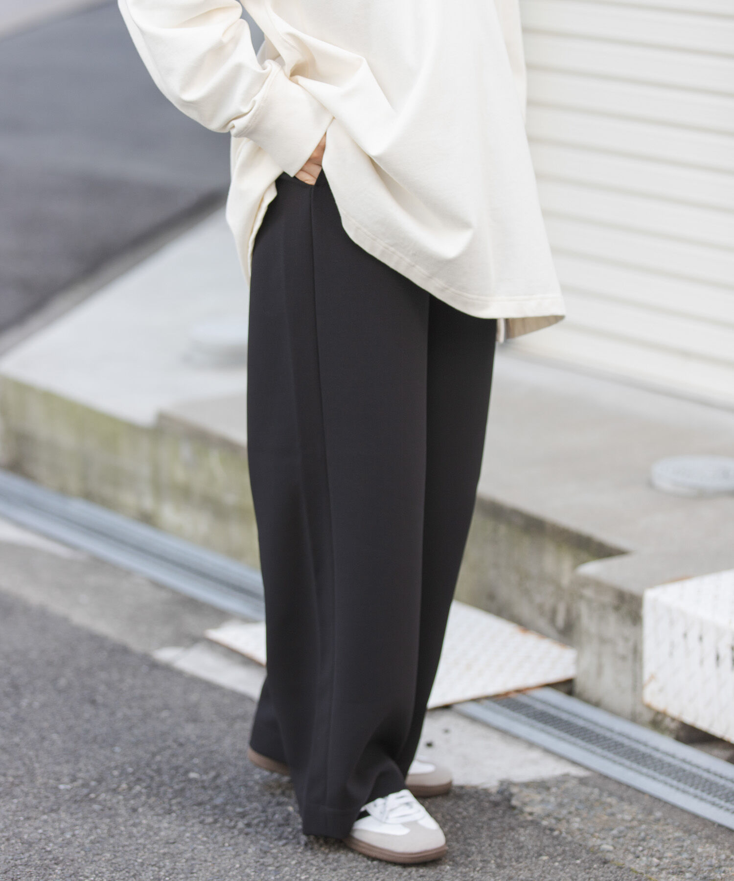 URBAN RESEARCH DOORS「FORK&SPOON　ダブルクロスイージーパンツ」|その他|