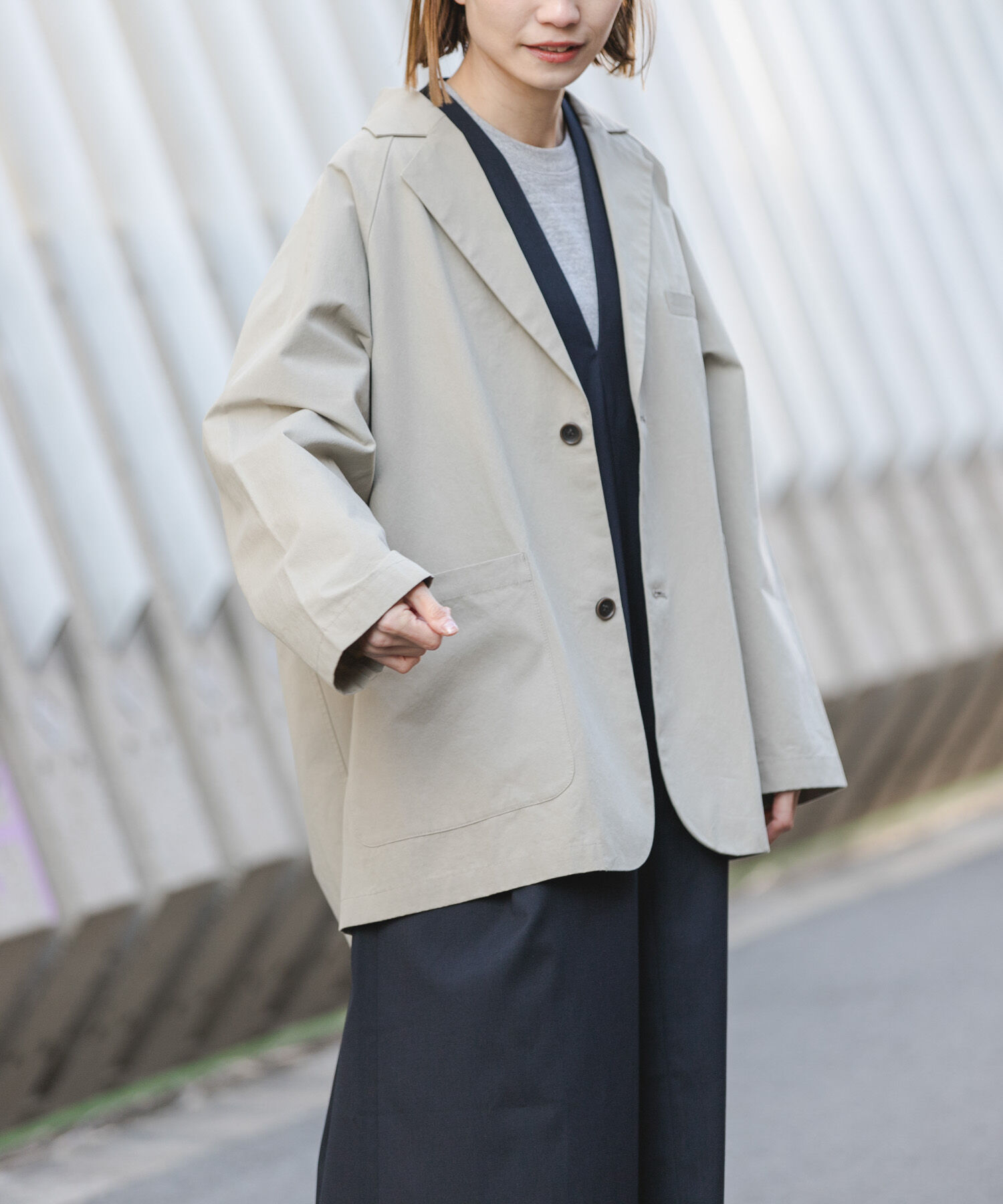 URBAN RESEARCH DOORS「FORK&SPOON　ビッグジャケット」|その他|