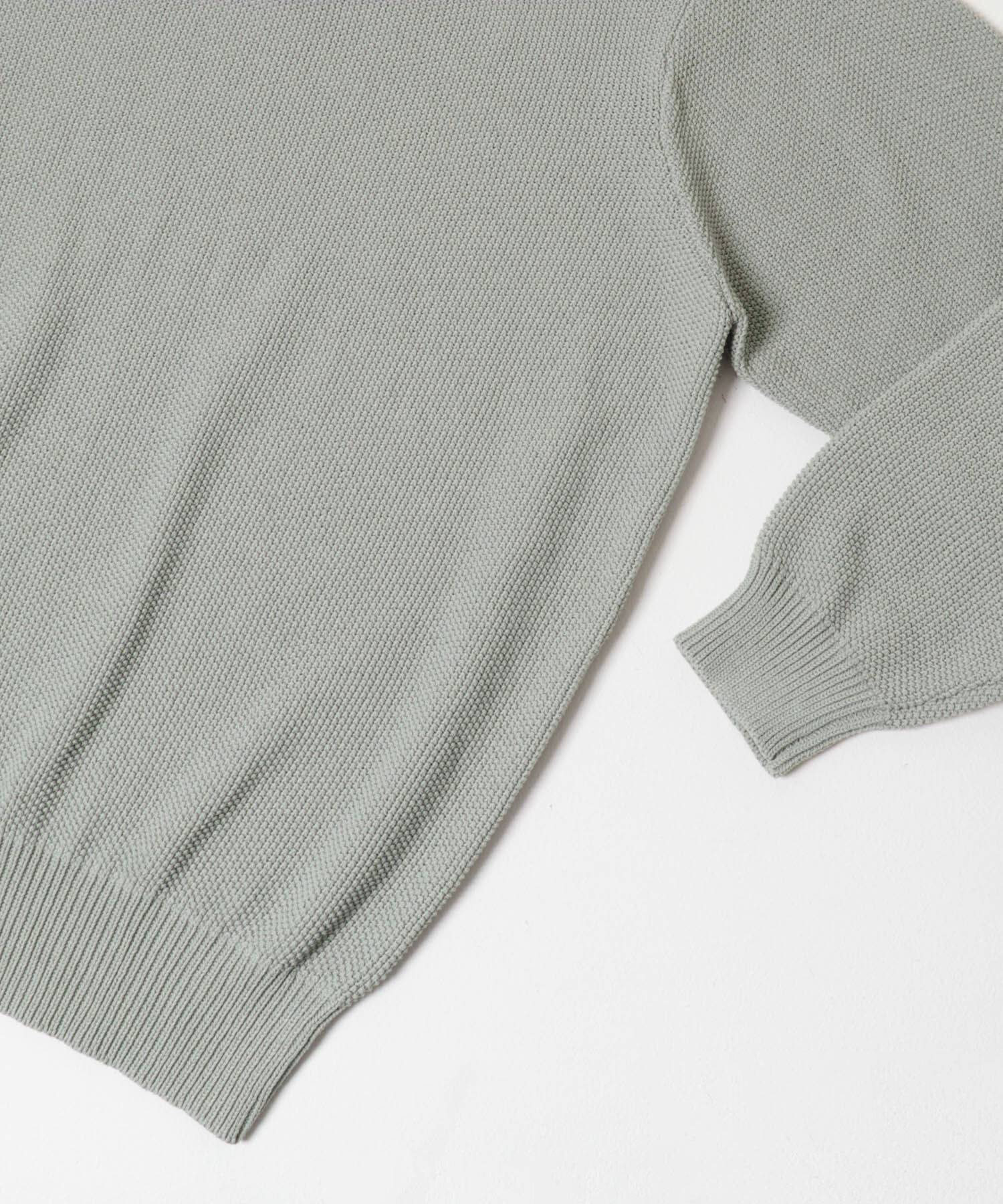 URBAN RESEARCH DOORS「DRYMIX カノコロングスリーブニットポロシャツ」|ニット・セーター|