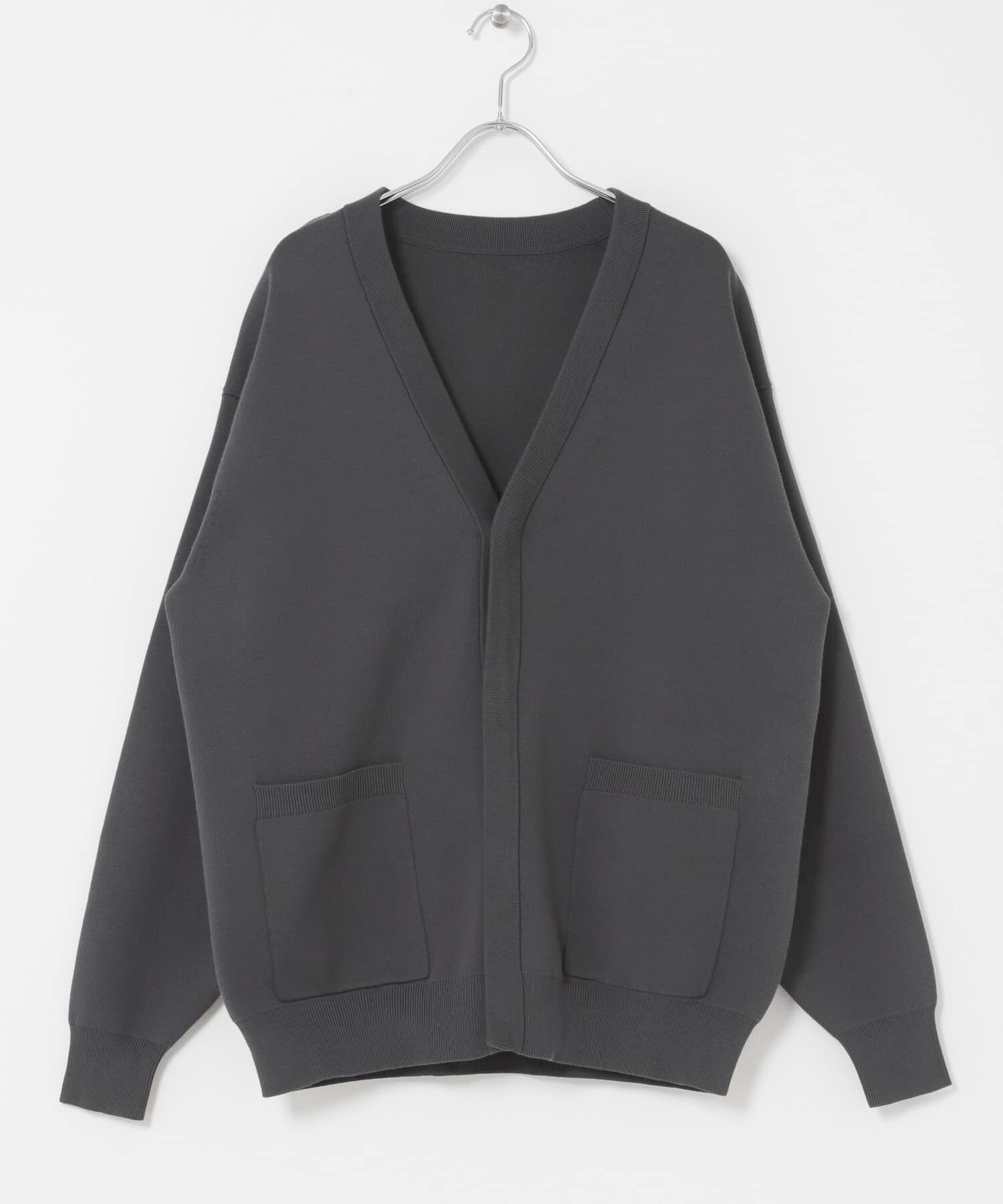 URBAN RESEARCH DOORS「『UR TECH Renew Knit』Vネックカーディガン」|カーディガン|