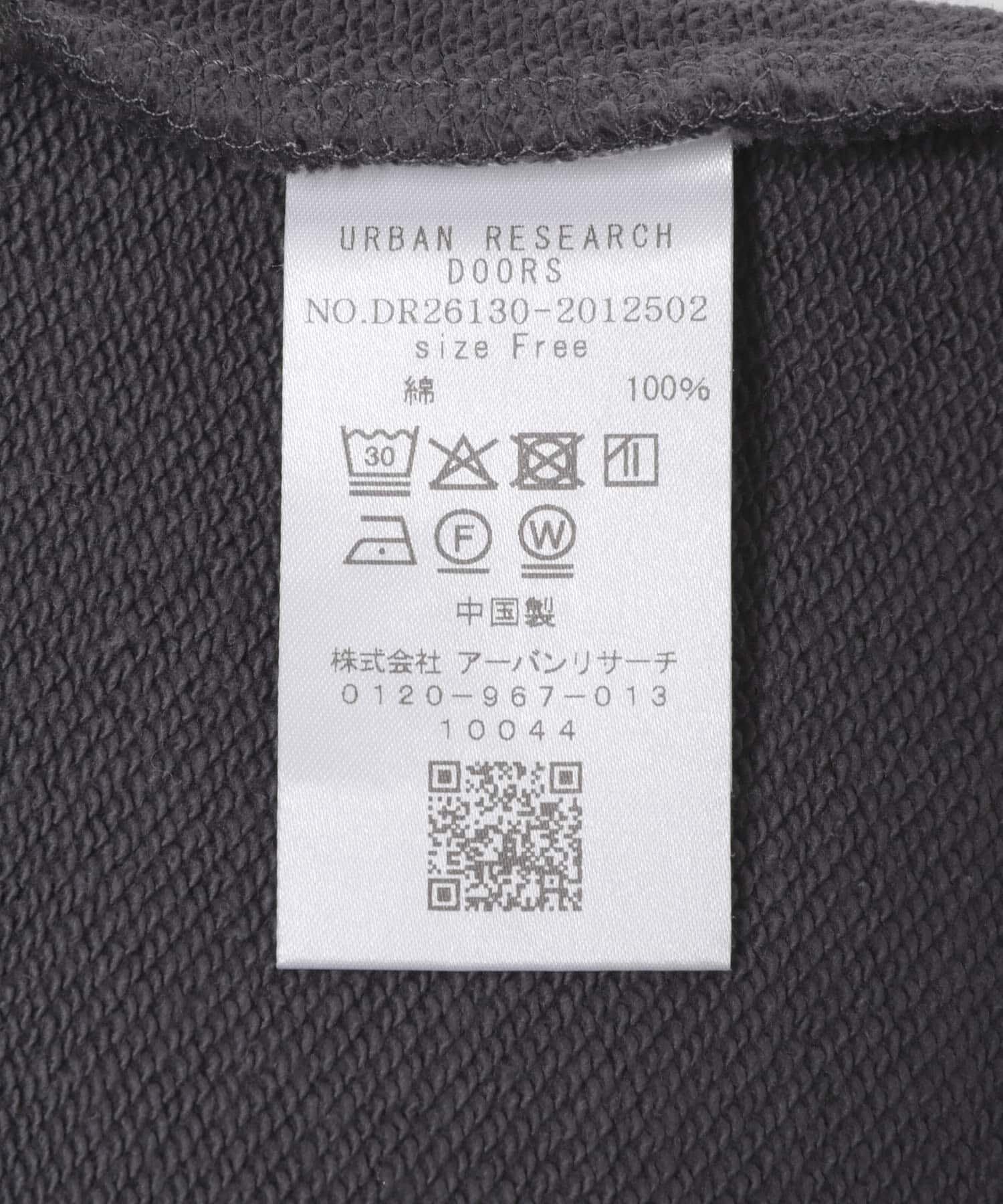 URBAN RESEARCH DOORS「コットンスウェットヘムドロストプルオーバー」|スウェット・ジャージ|