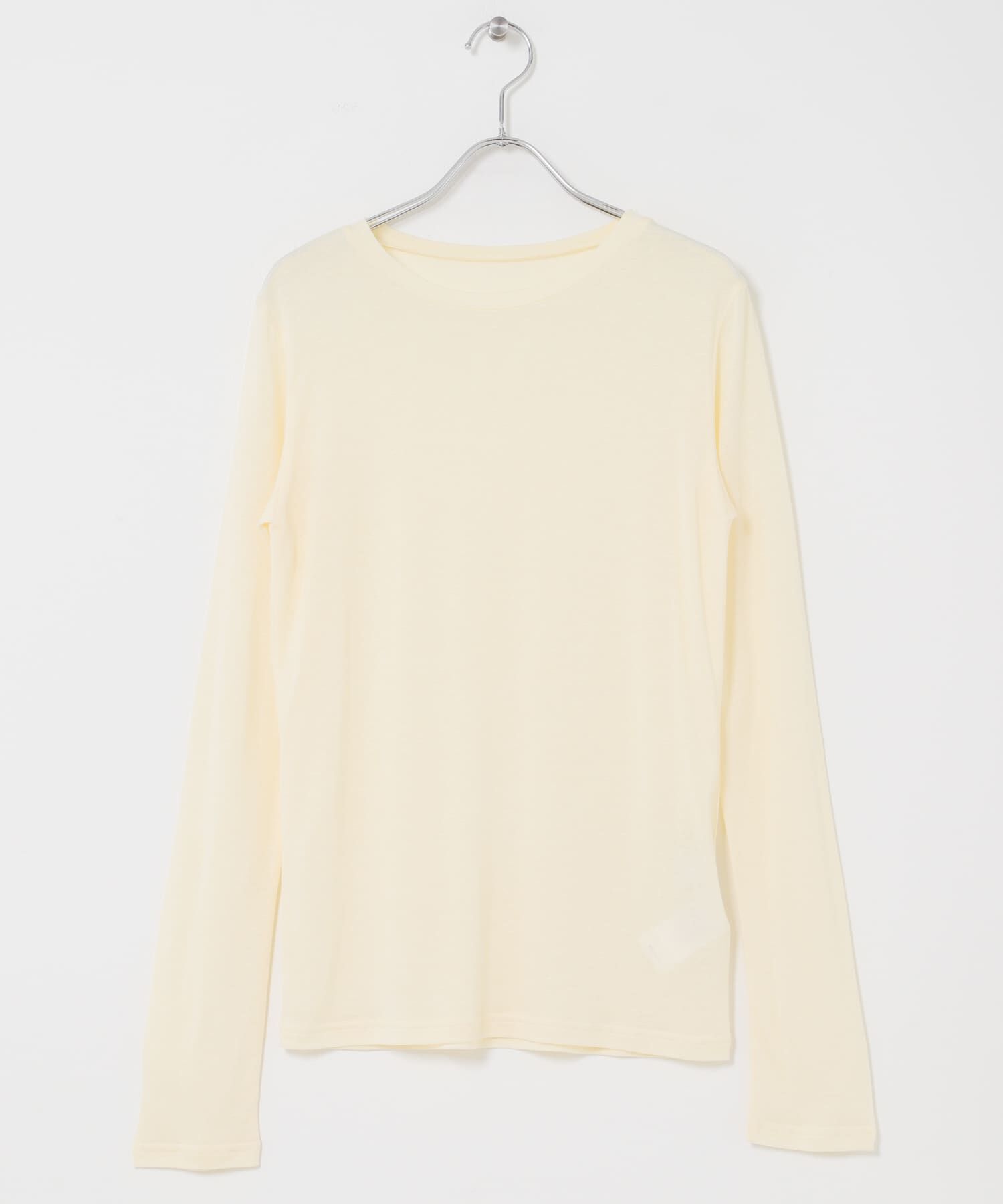 URBAN RESEARCH DOORS「リネン混シアーロングスリーブTシャツ」|Tシャツ・カットソー|