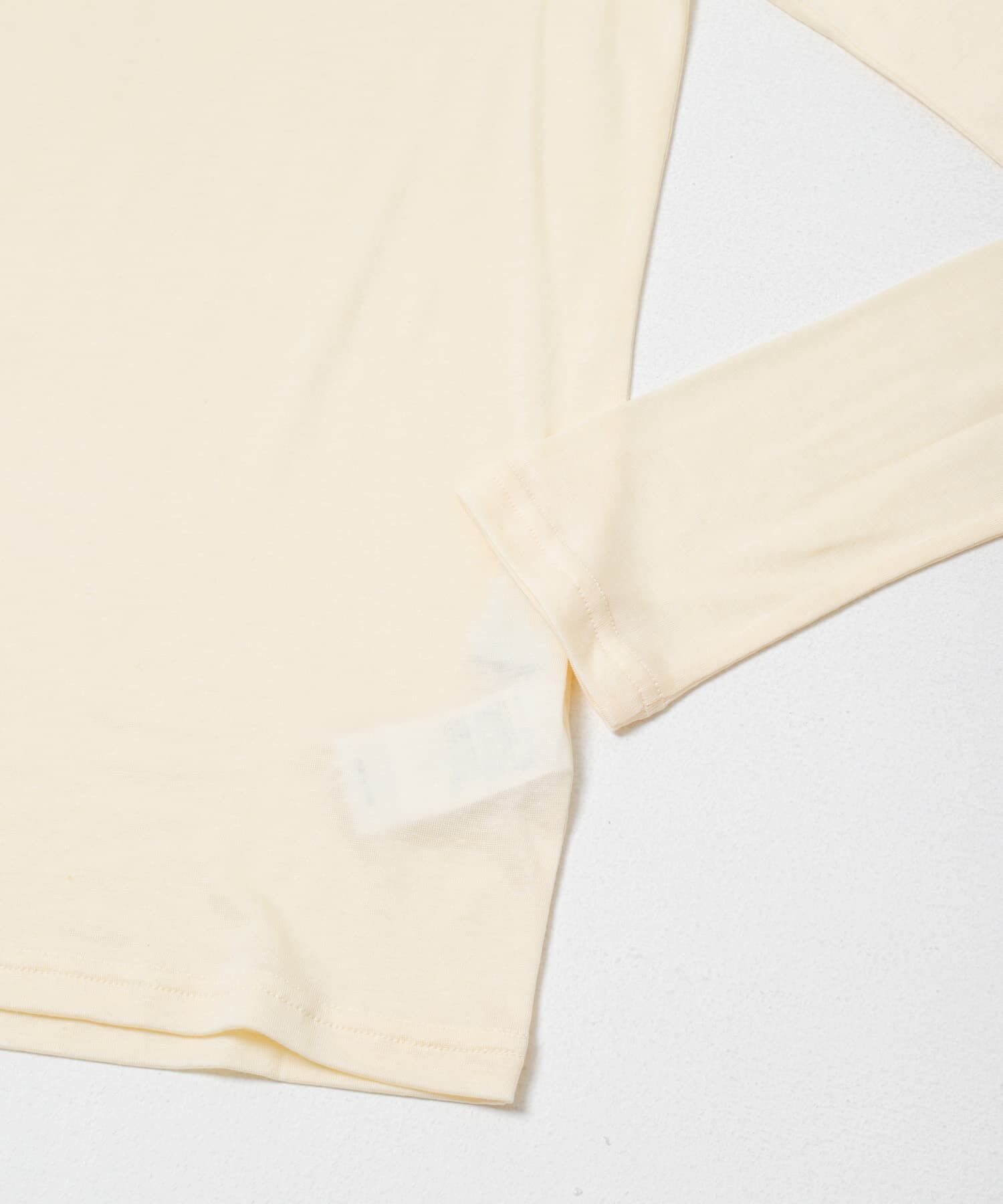 URBAN RESEARCH DOORS「リネン混シアーロングスリーブTシャツ」|Tシャツ・カットソー|