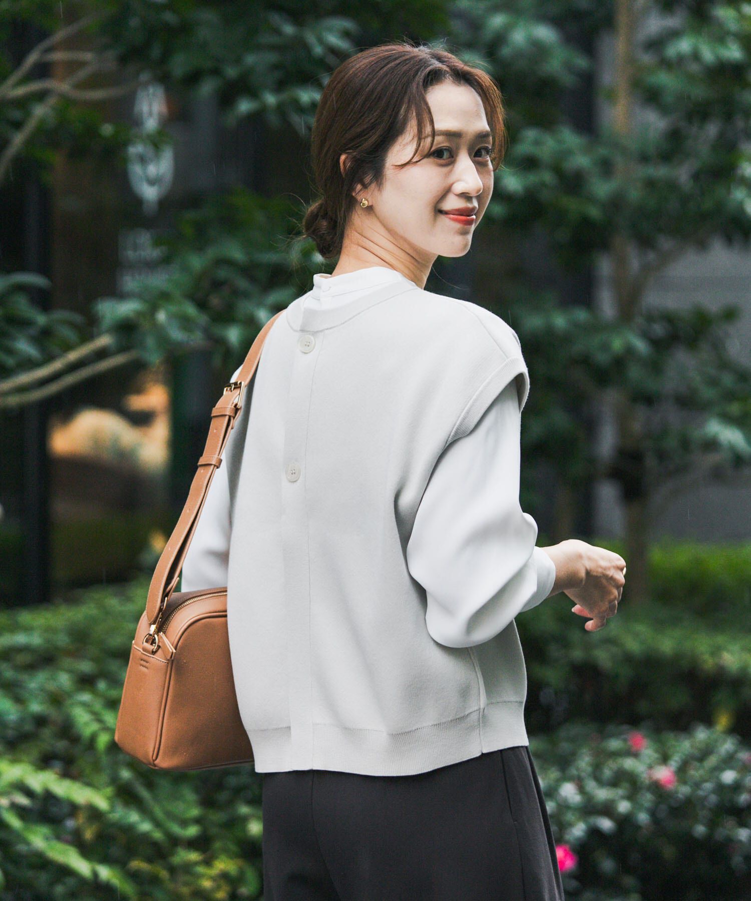 URBAN RESEARCH DOORS「『UR TECH Renew Knit』2WAYベスト」|ベスト・ジレ|