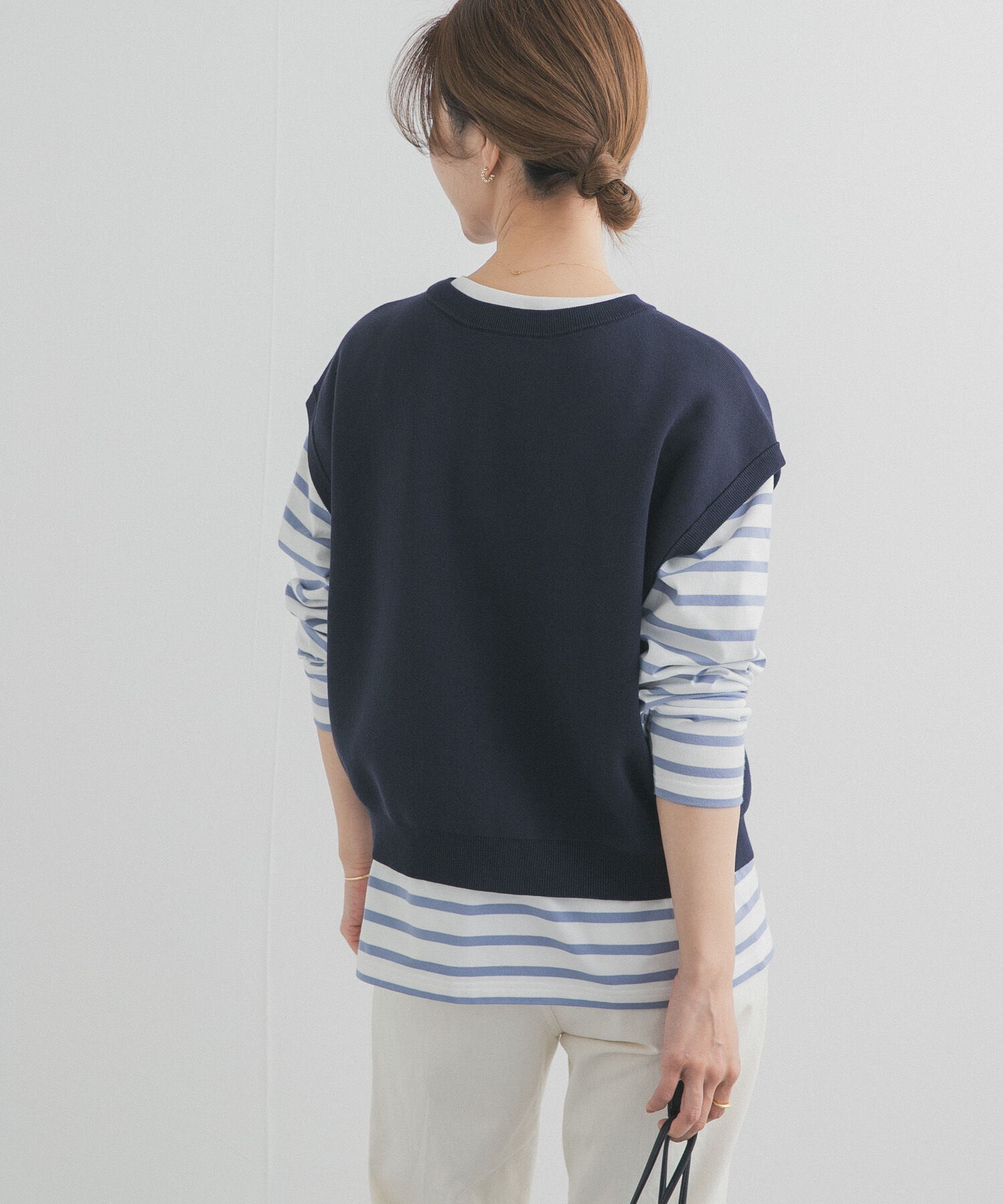 URBAN RESEARCH DOORS「『UR TECH Renew Knit』2WAYベスト」|ベスト・ジレ|