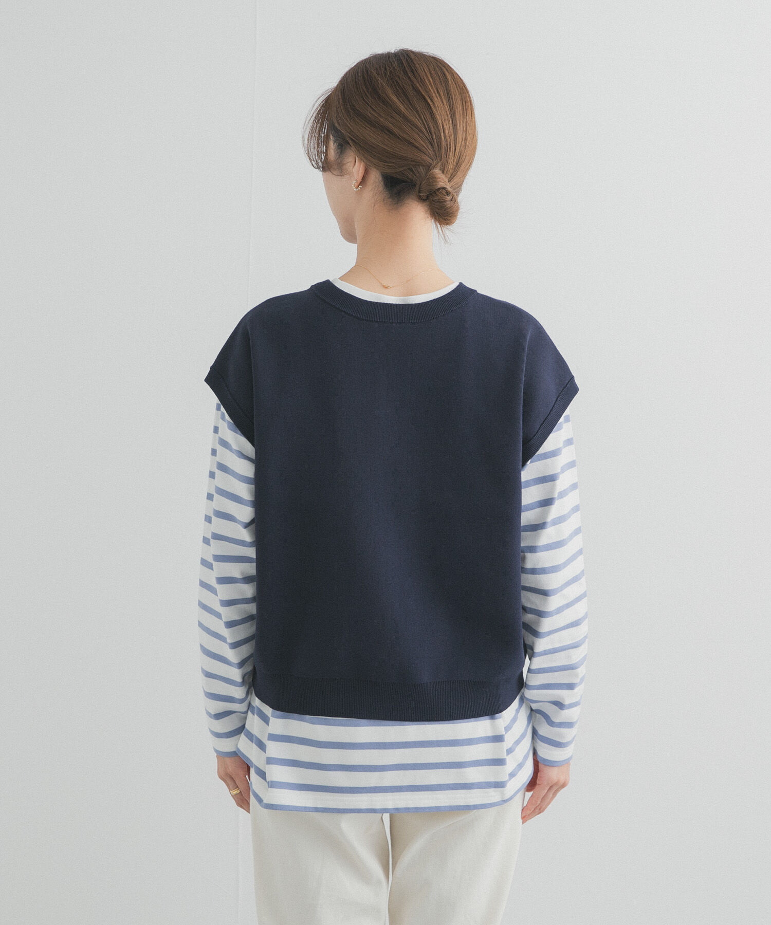 URBAN RESEARCH DOORS「『UR TECH Renew Knit』2WAYベスト」|ベスト・ジレ|