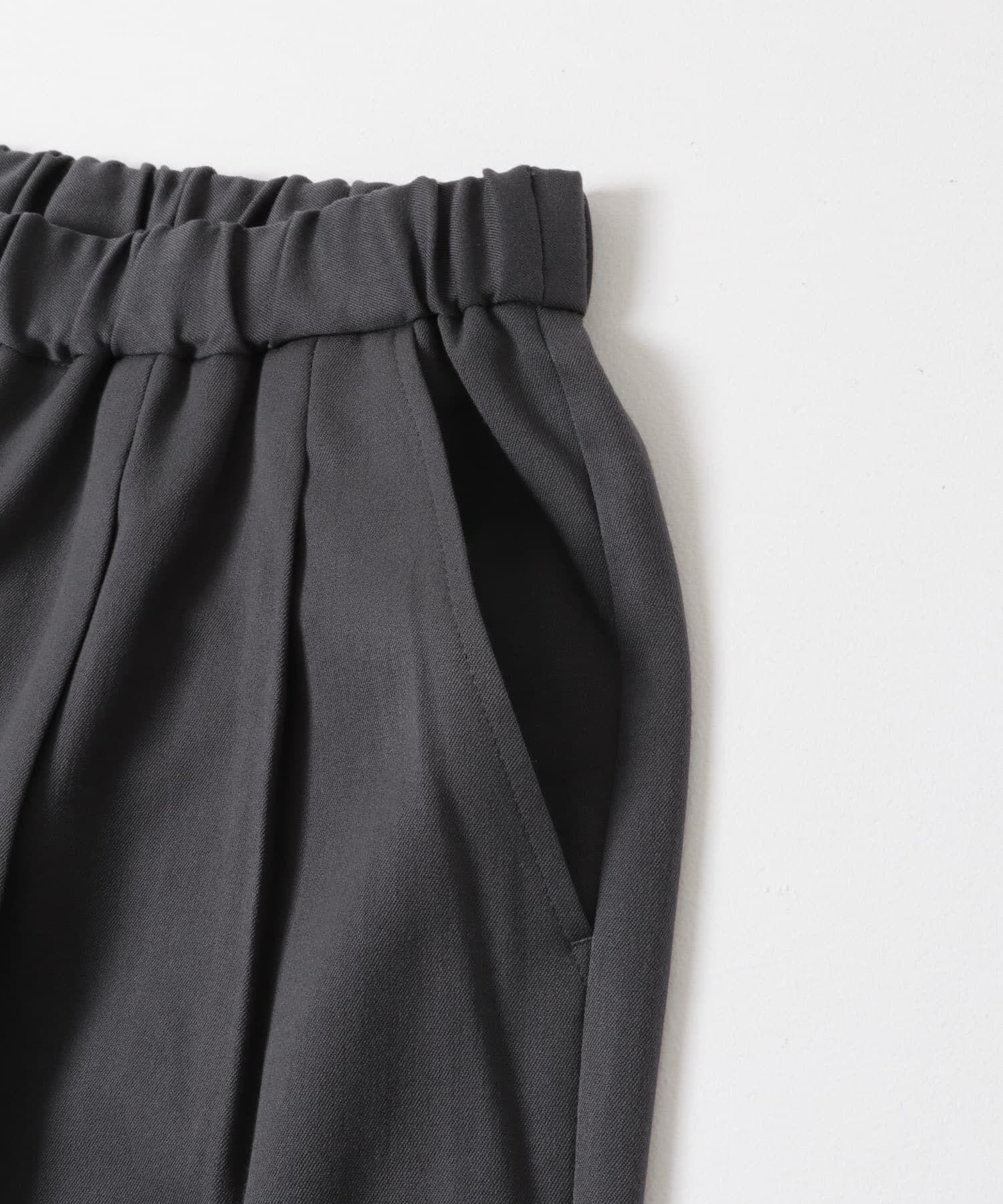 URBAN RESEARCH DOORS「『UR TECH』完声タックギャザーワイドパンツ」|その他|