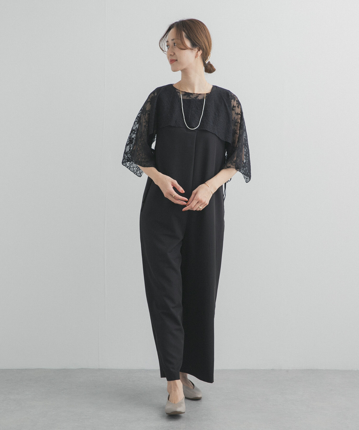 URBAN RESEARCH DOORS「2WAYレースカバー」|ストール|