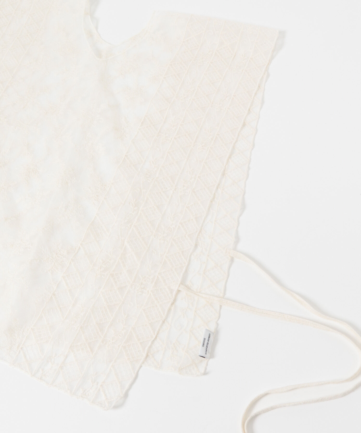 URBAN RESEARCH DOORS「2WAYレースカバー」|ストール|