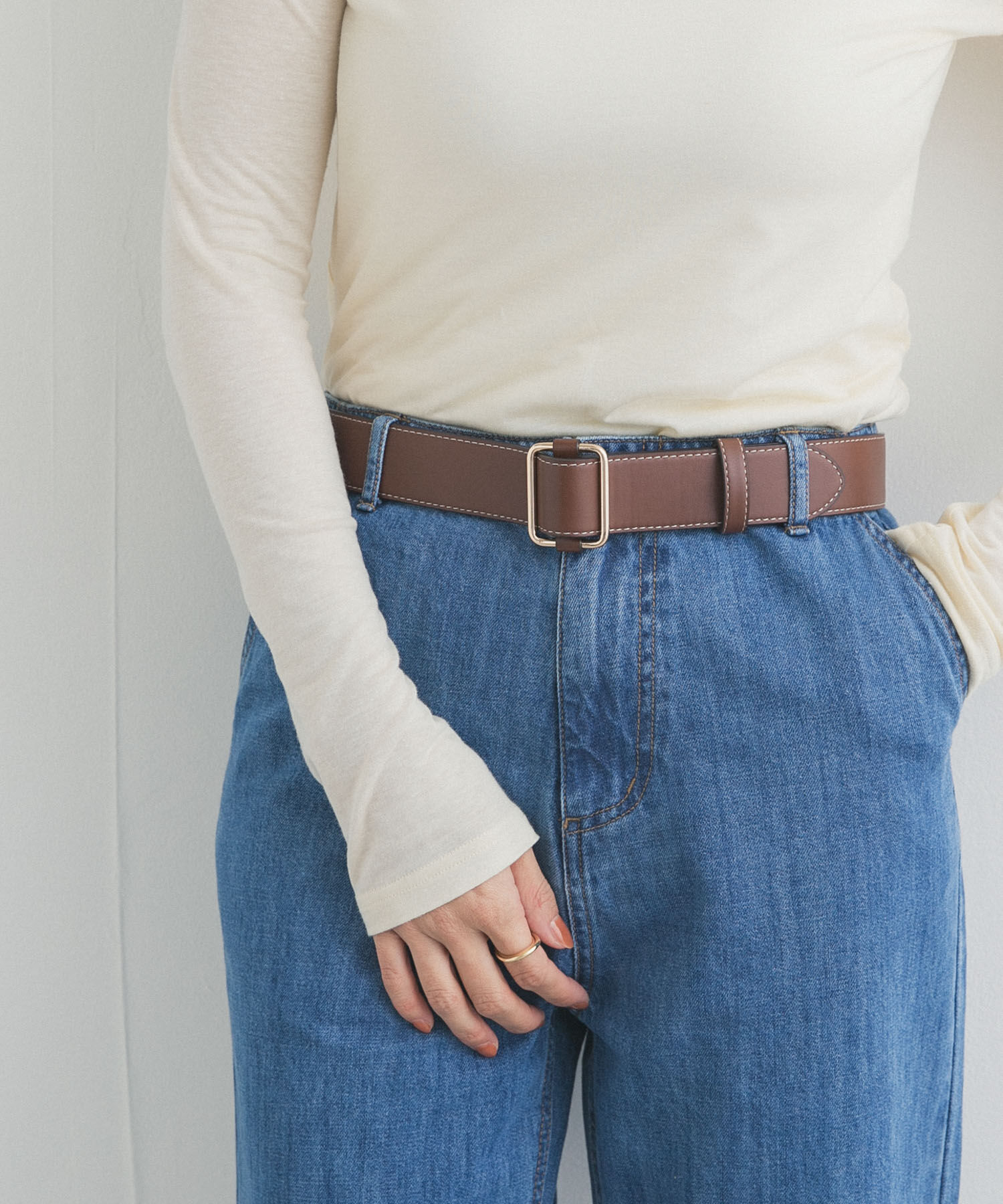 URBAN RESEARCH DOORS「ステッチベルト」|ベルト|