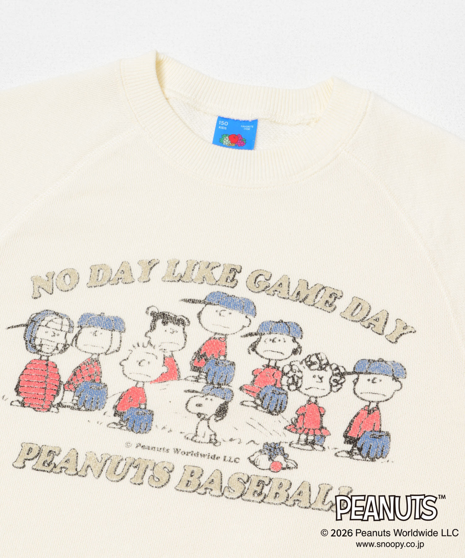 URBAN RESEARCH DOORS「『150サイズ』『別注』FRUIT OF THE LOOM&times;DOORS　甘編み裏毛スウェット(KIDS)」|その他|