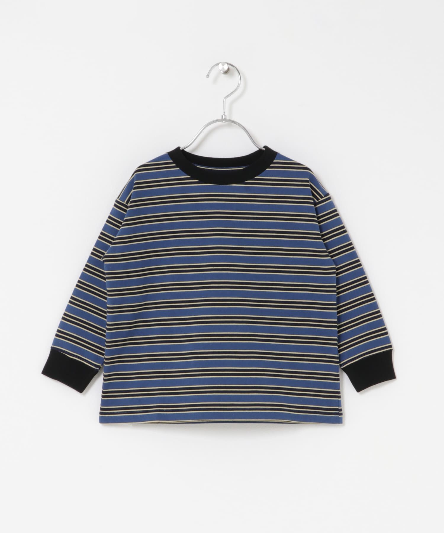 URBAN RESEARCH DOORS「『150サイズあり』マルチボーダープルオーバー(KIDS)」|その他|ネイビー