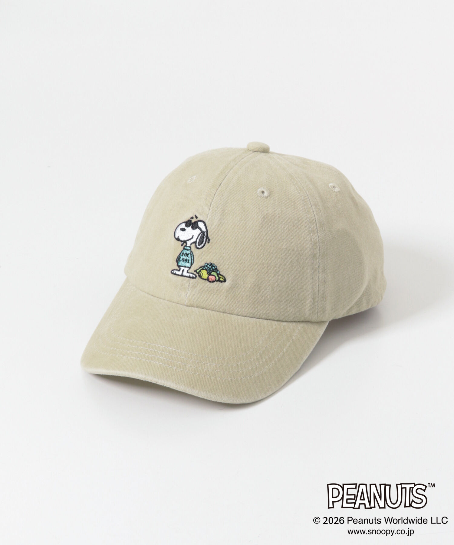 URBAN RESEARCH DOORS「『別注』FRUIT OF THE LOOM&times;DOORS　1pt刺繍キャップ(KIDS)」|その他|ベージュ