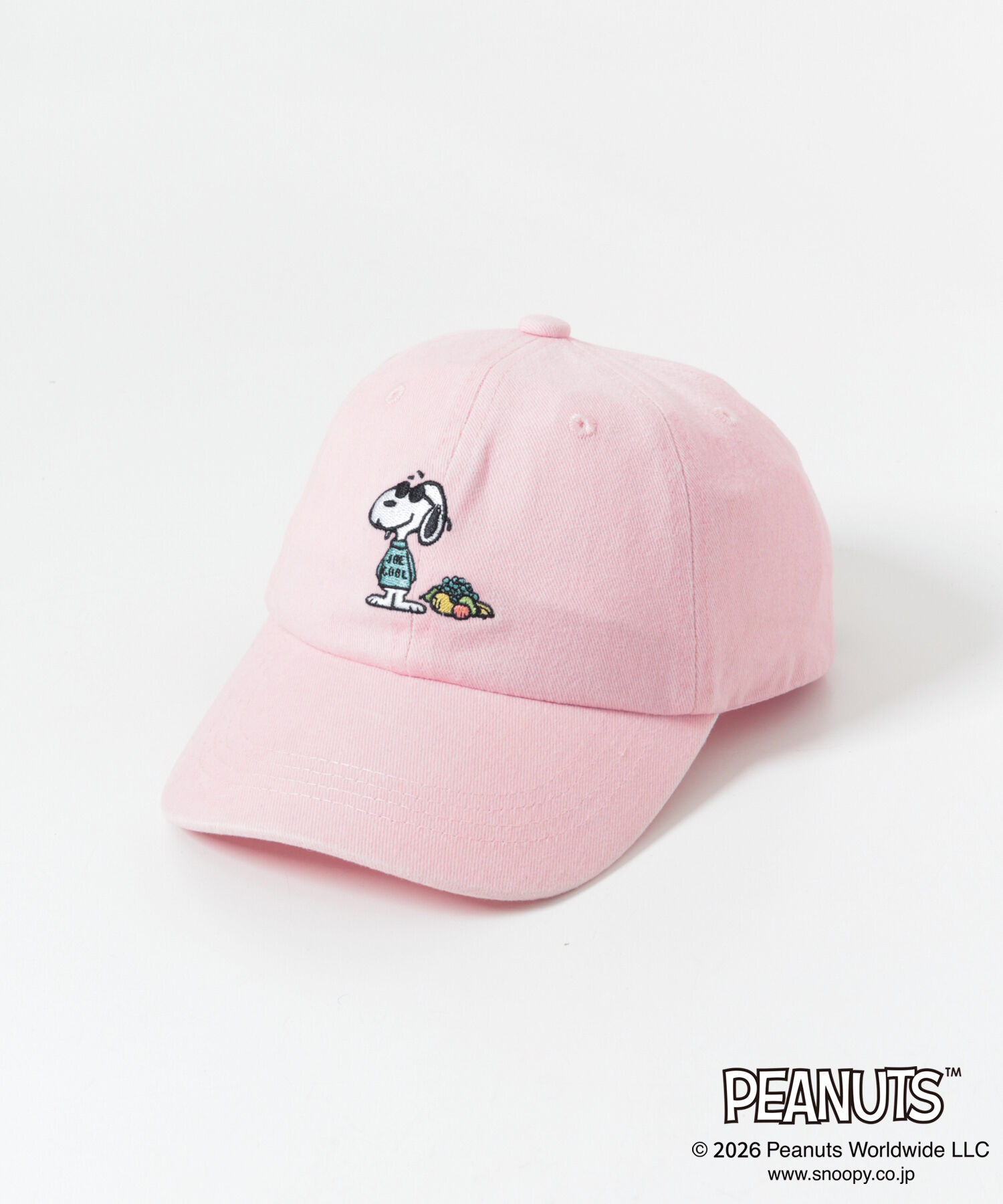 URBAN RESEARCH DOORS「『別注』FRUIT OF THE LOOM&times;DOORS　1pt刺繍キャップ(KIDS)」|その他|ピンク