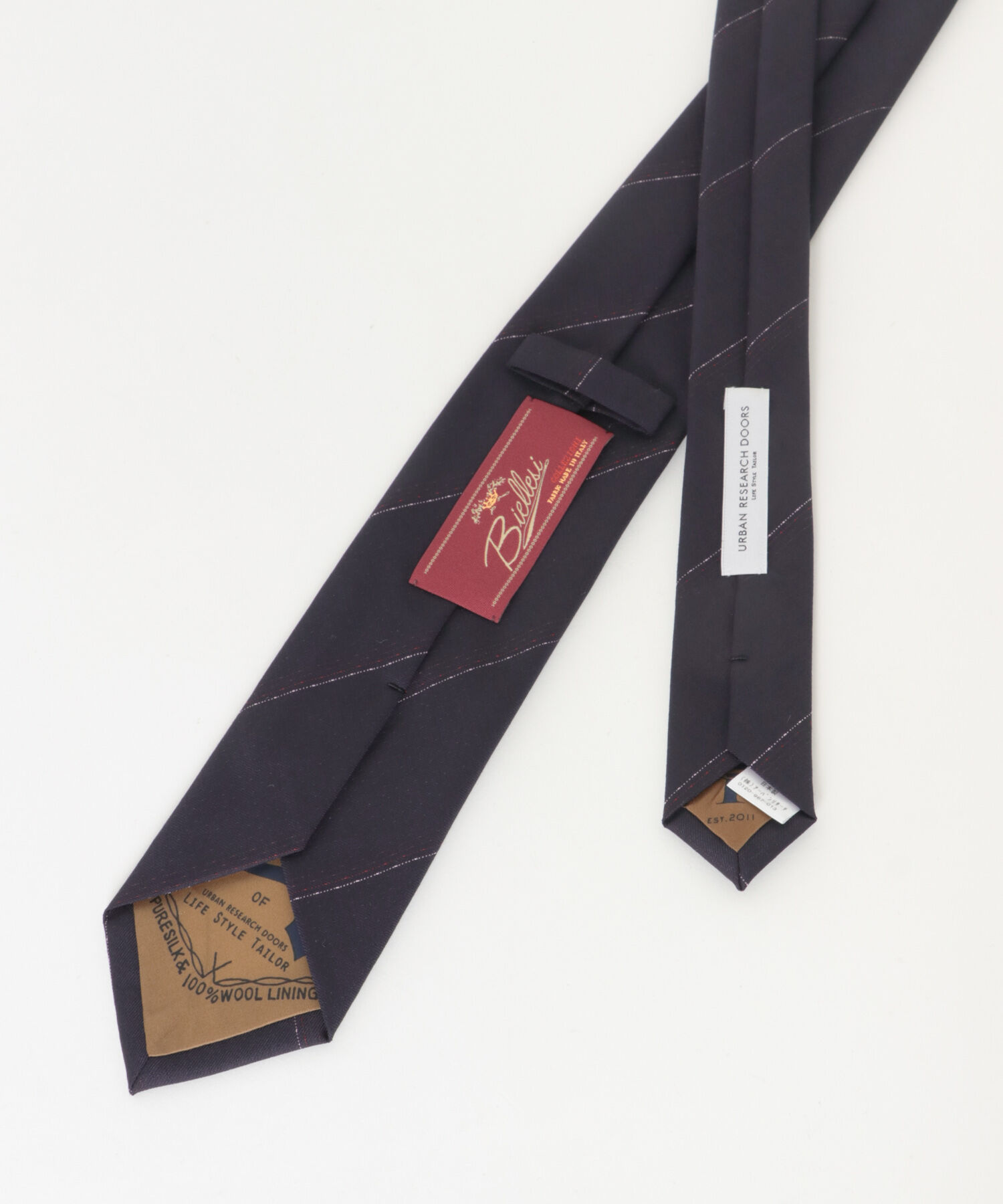 URBAN RESEARCH DOORS「LIFE STYLE TAILOR　BIELESSI ファブリックタイ1」|ネクタイ・蝶ネクタイ|