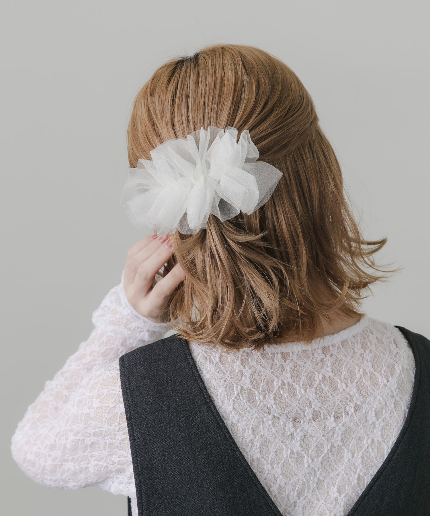 SMELLY「シアーフリルバレッタ」|その他|