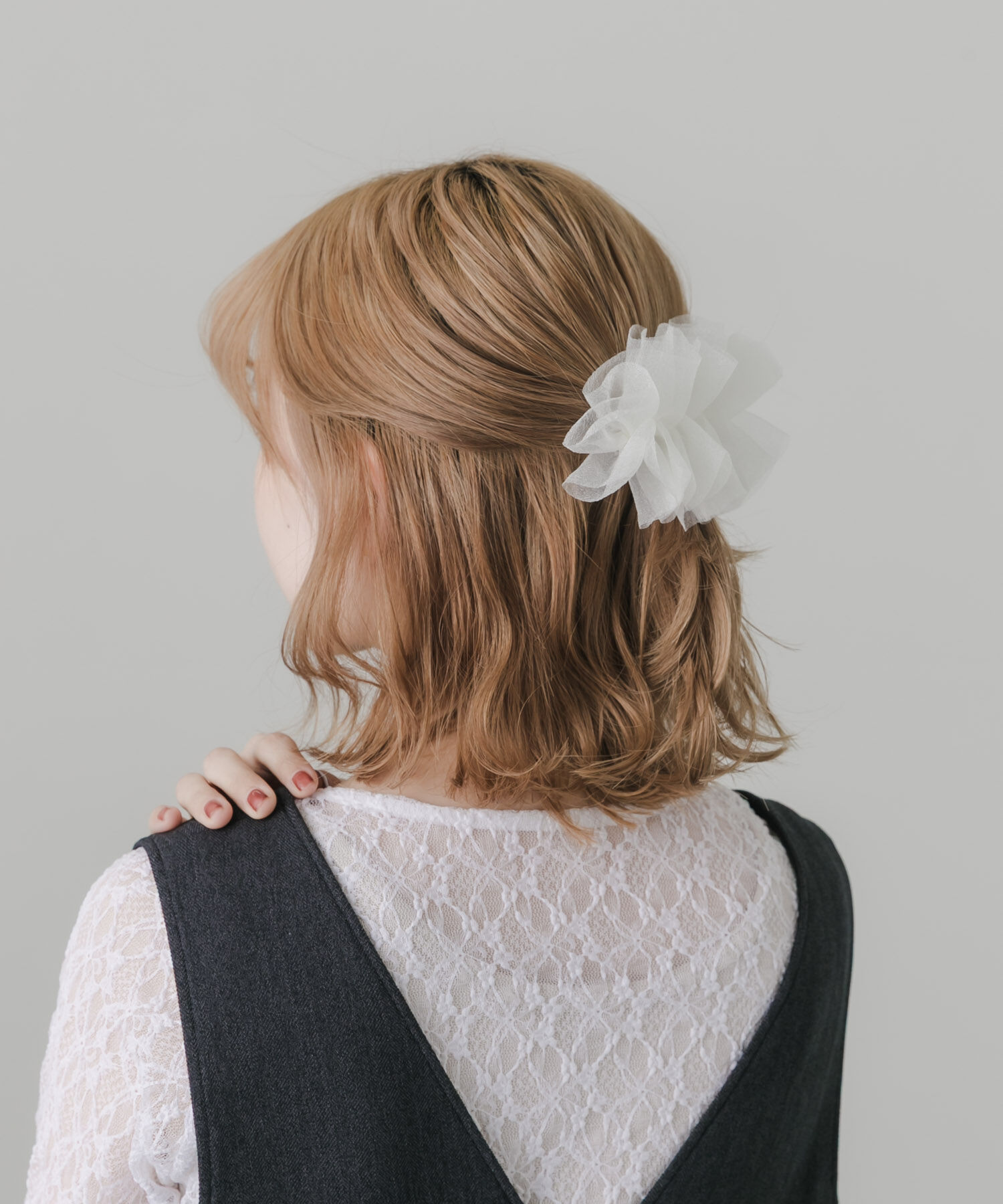 SMELLY「シアーフリルバレッタ」|その他|