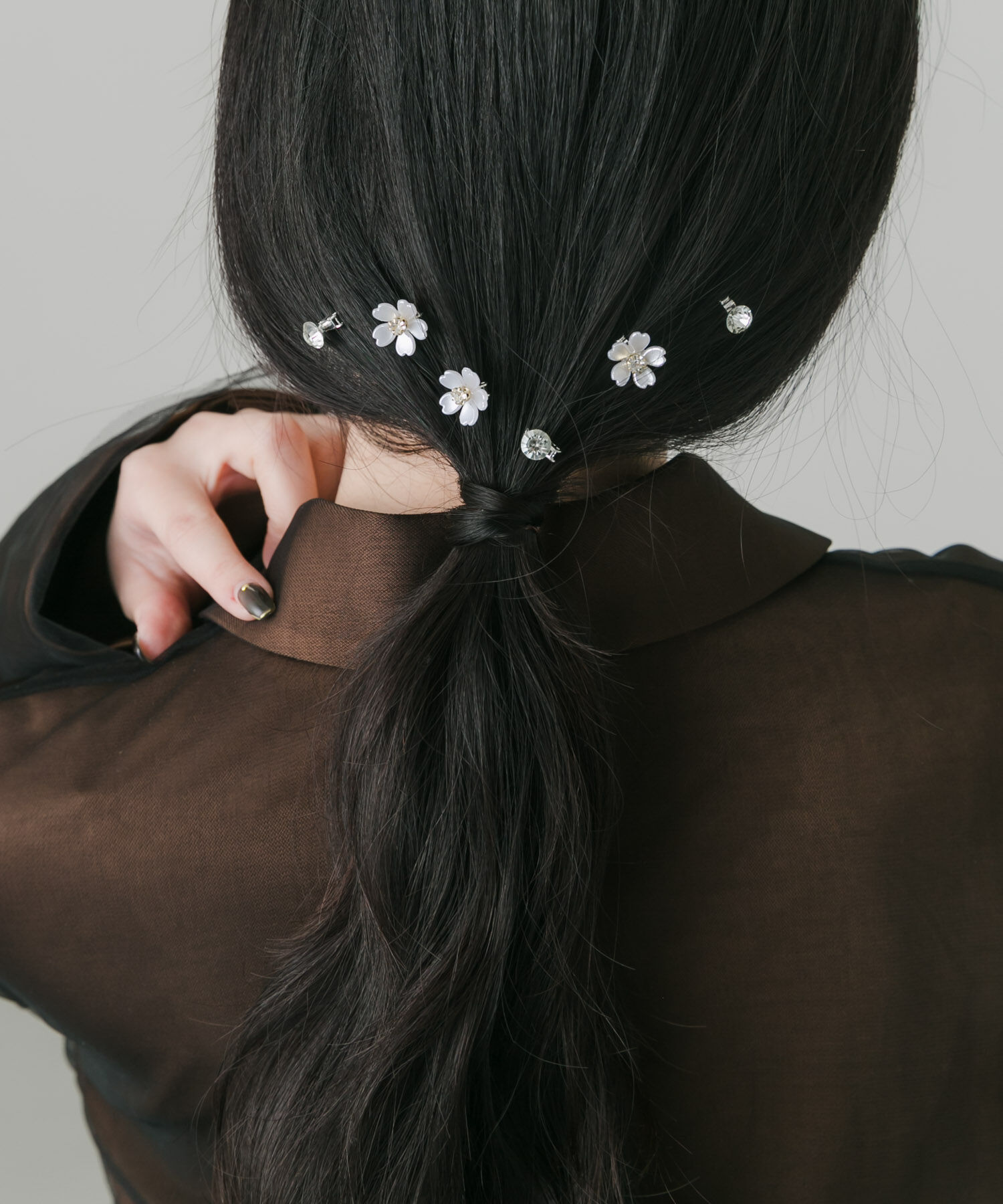 SMELLY「フラワビジューセットヘアクリップ」|その他|