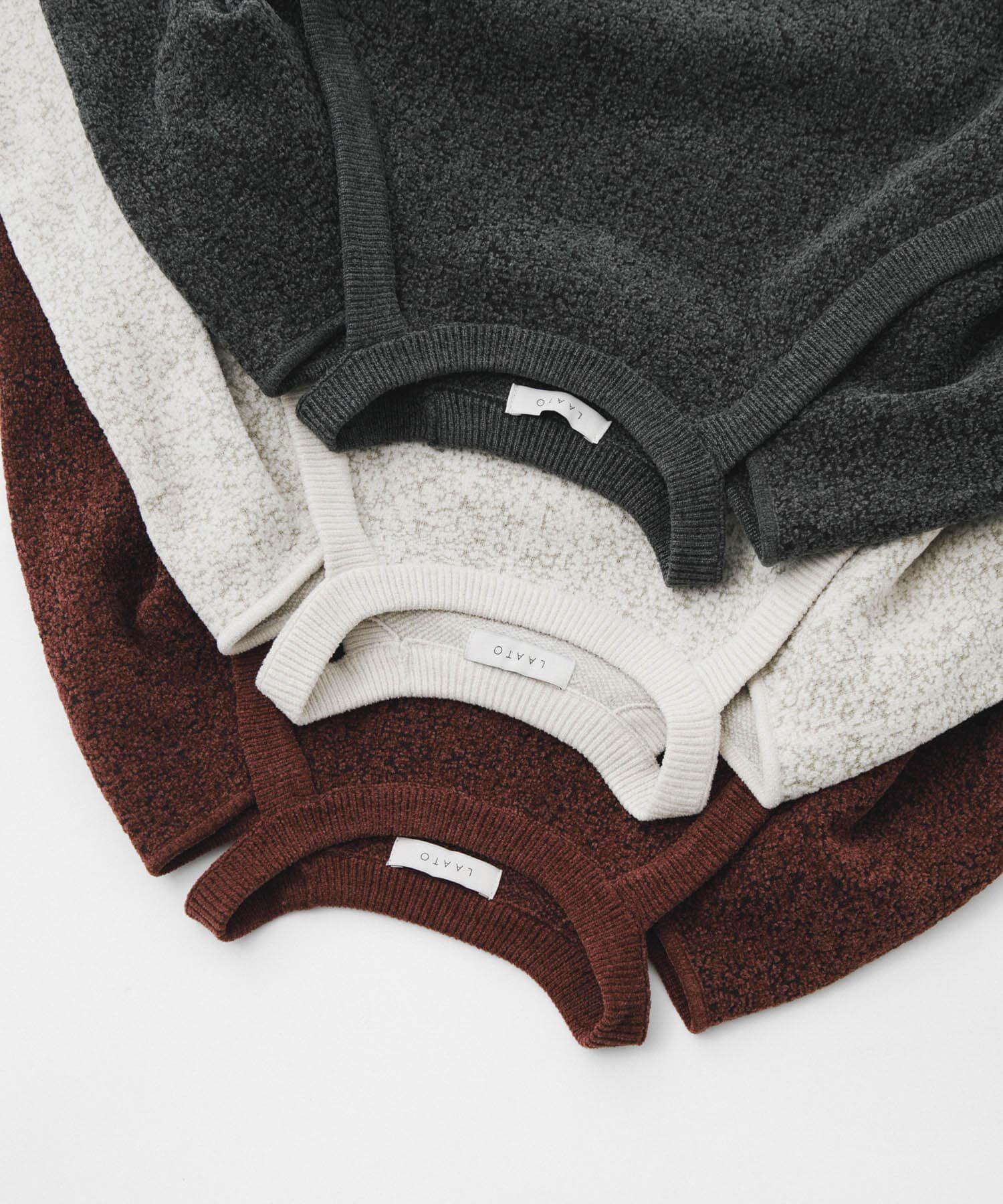 LAATO「jacquard shortsleeve knit」|ニット・セーター|