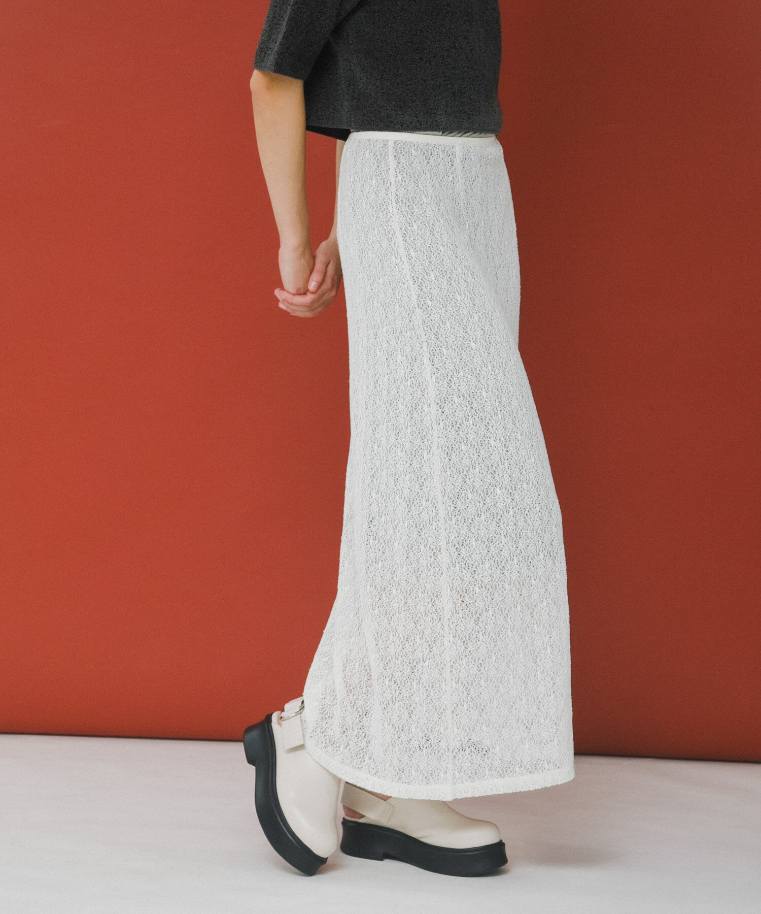 LAATO「melon lace skirt」|スカート|
