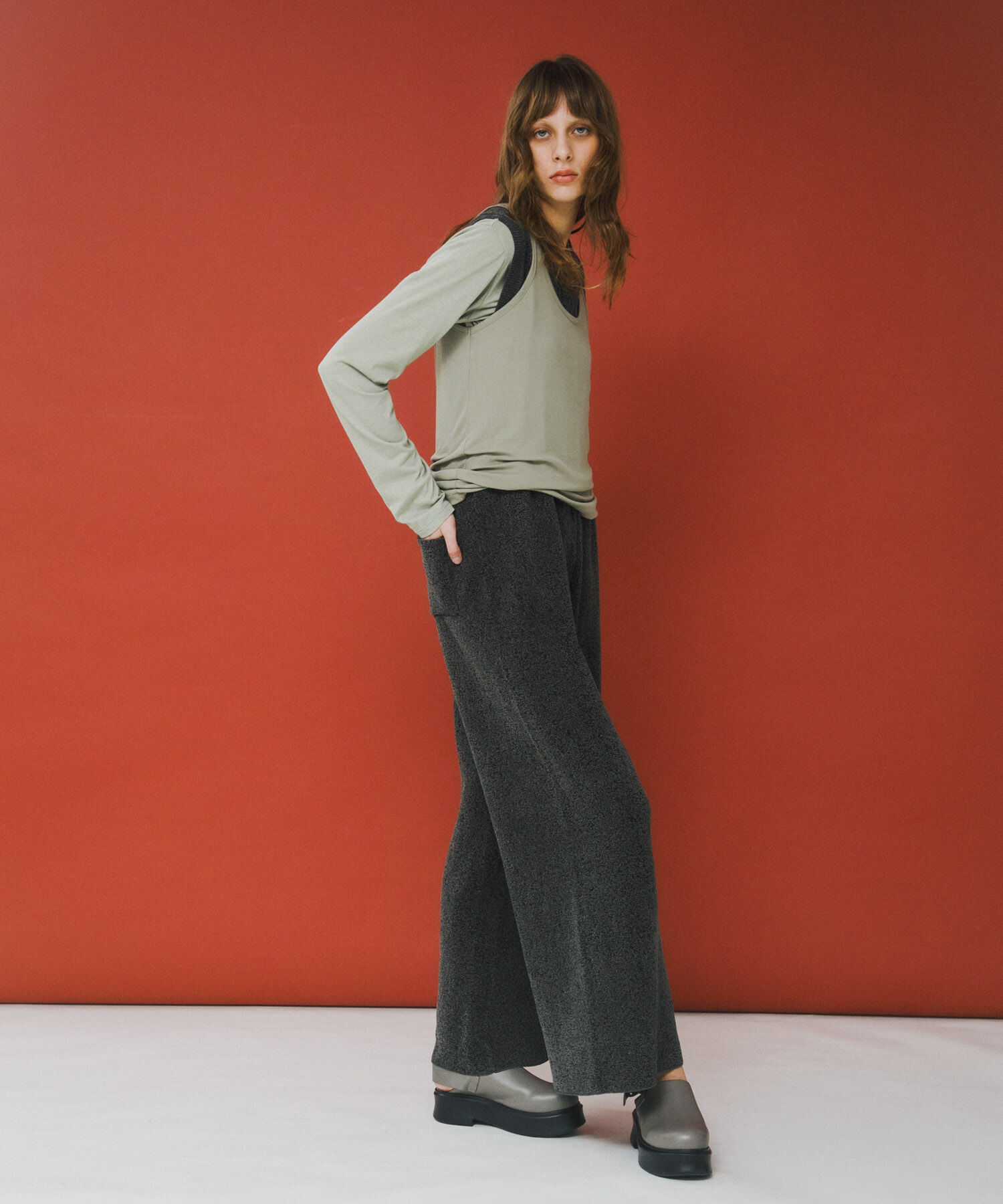 LAATO「jacquard all in one」|スカート|