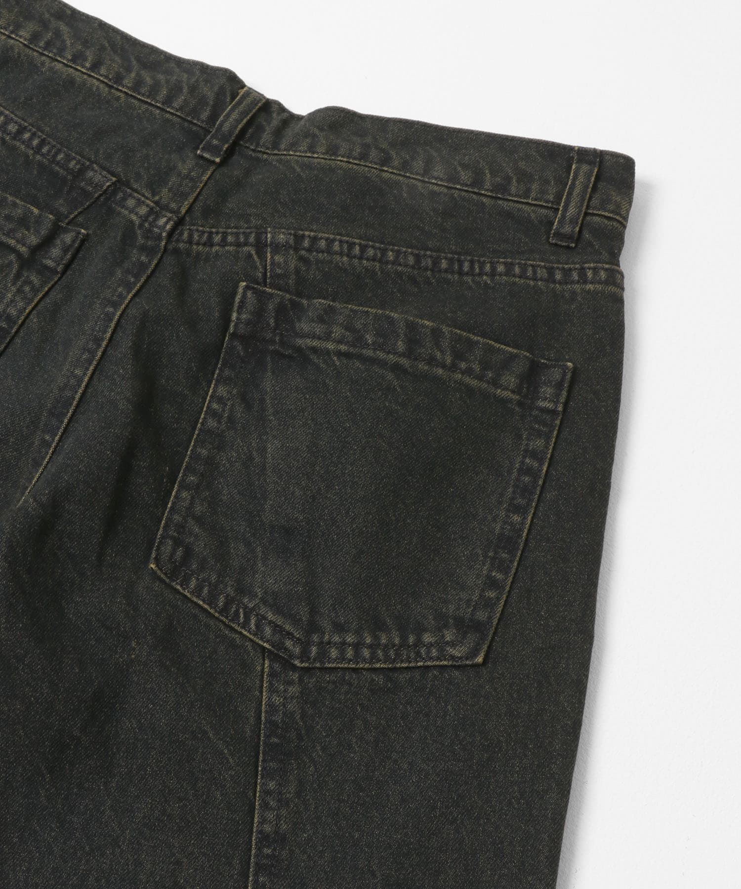 SENSE OF PLACE by URBAN RESEARCH「ケミカルバギーワイドデニムパンツ」|デニム|