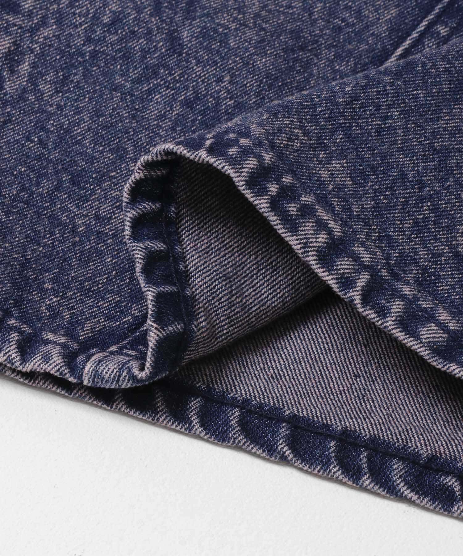 SENSE OF PLACE by URBAN RESEARCH「ケミカルバギーワイドデニムパンツ」|デニム|