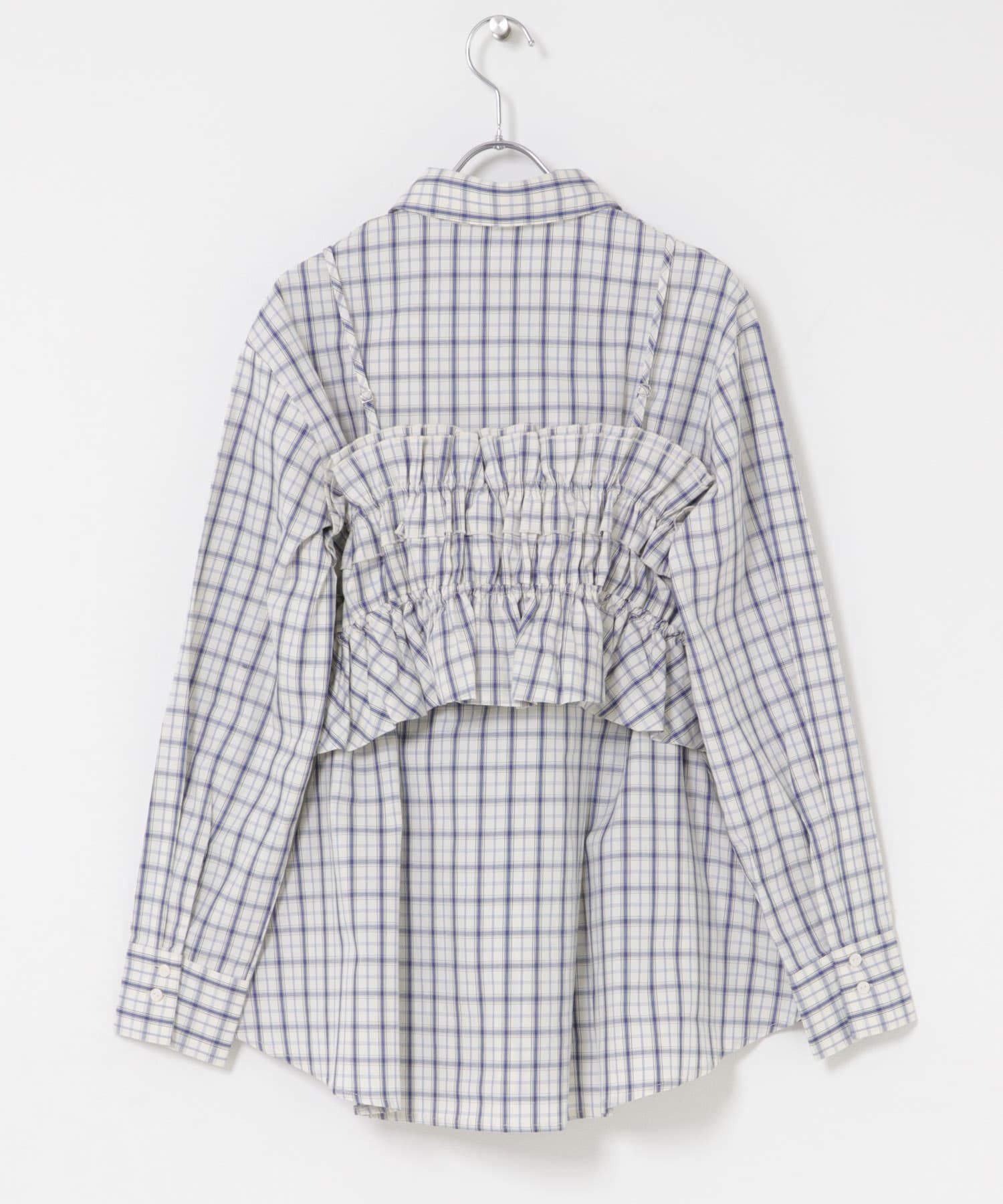 SENSE OF PLACE by URBAN RESEARCH「シャーリングビスチェセットシャツ」|Tシャツ・カットソー|