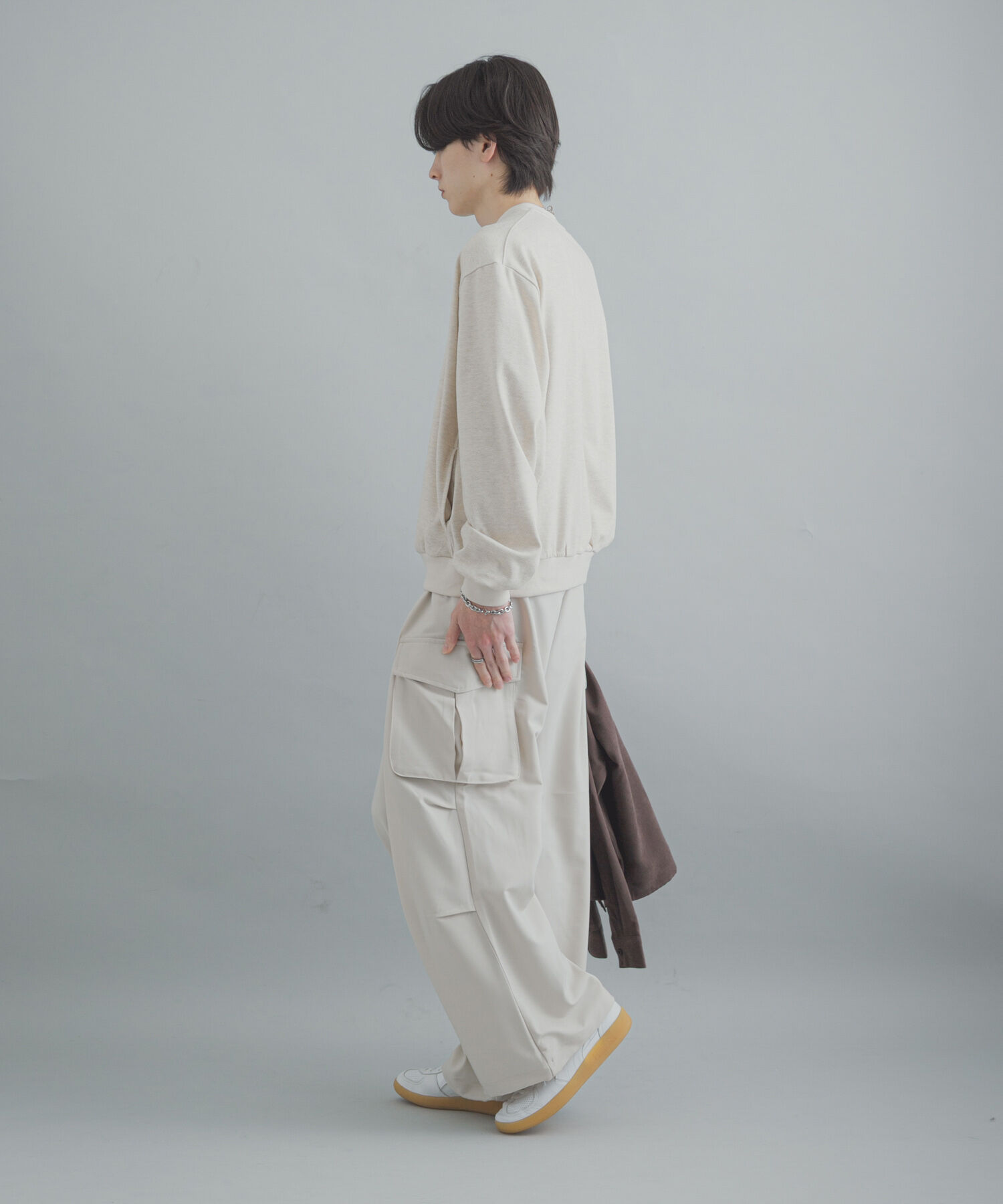 SENSE OF PLACE by URBAN RESEARCH「ライトカットメルトンVネックプルオーバー」|Tシャツ・カットソー|