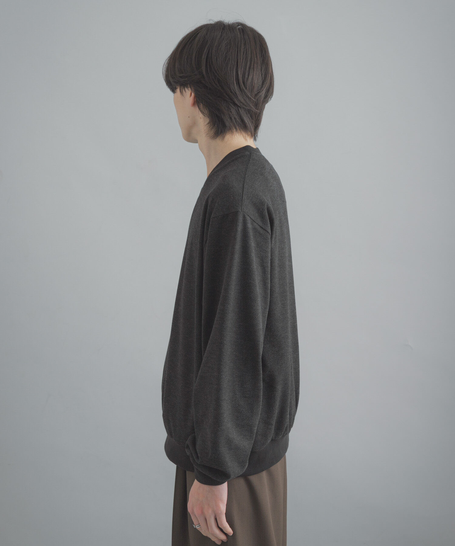 SENSE OF PLACE by URBAN RESEARCH「ライトカットメルトンVネックプルオーバー」|Tシャツ・カットソー|