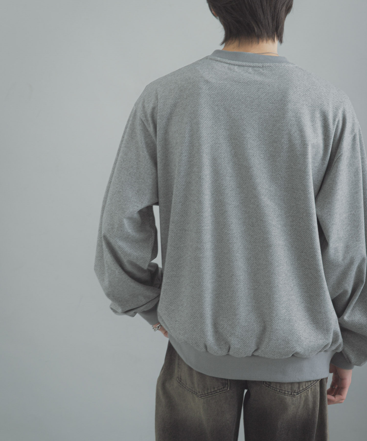 SENSE OF PLACE by URBAN RESEARCH「ライトカットメルトンVネックプルオーバー」|Tシャツ・カットソー|