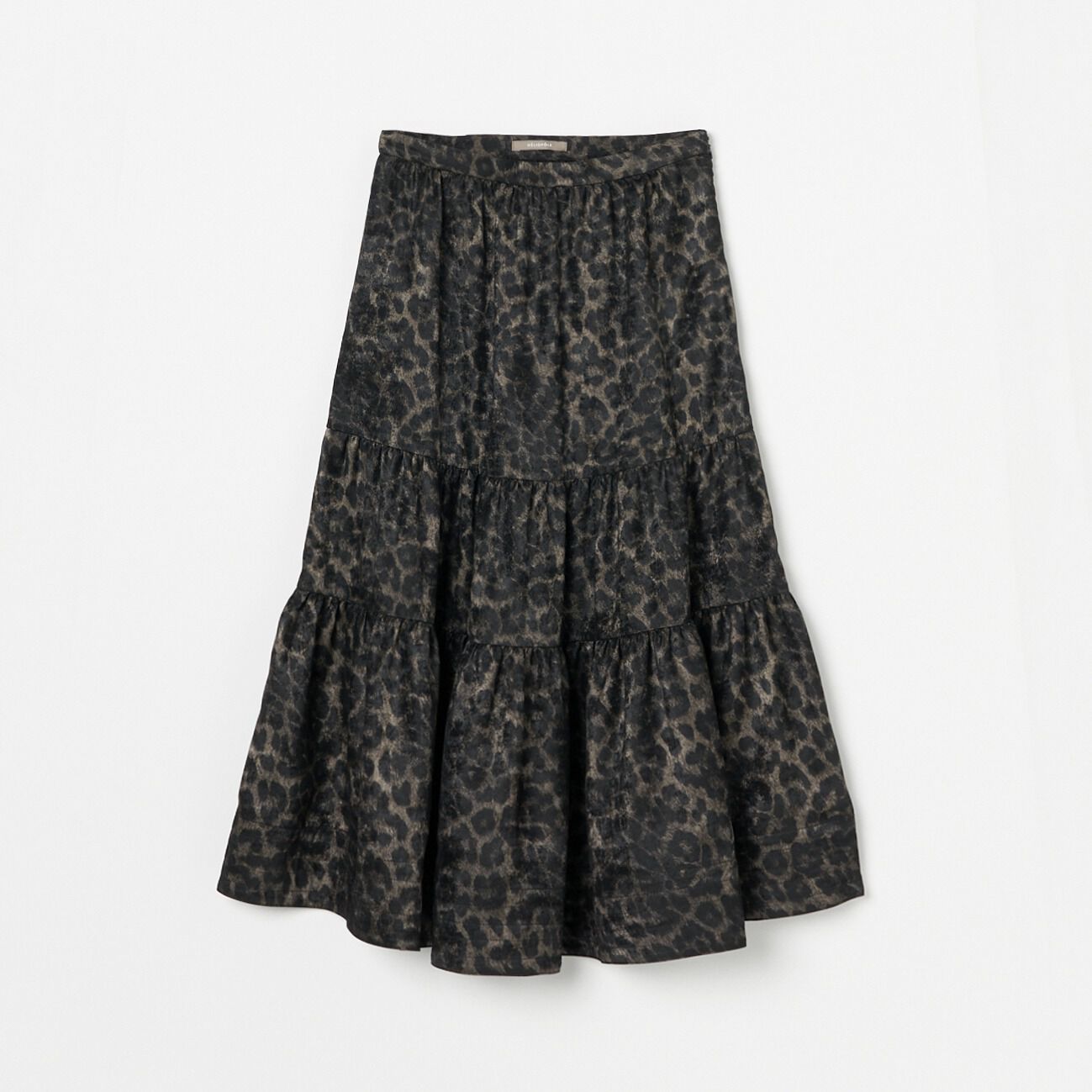 HELIOPOLE「HELIOPOLE LEOPARD&DALMATIAN FLARE SKIRT」|スカート|