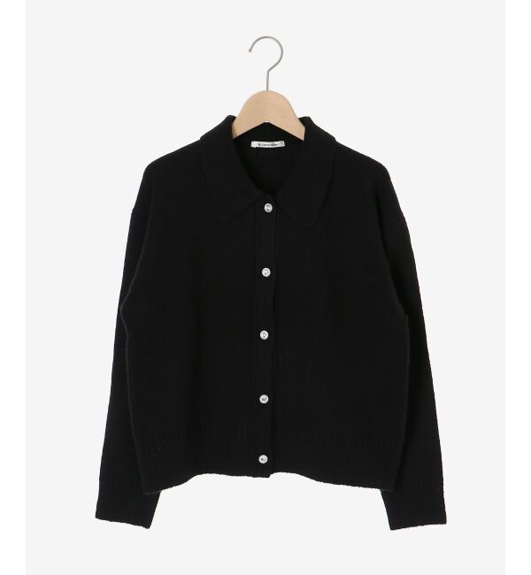  「襟ツキビジューボタンカーディガン」|カーディガン|