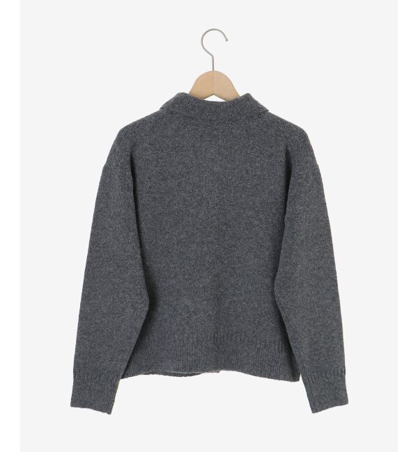  「襟ツキビジューボタンカーディガン」|カーディガン|