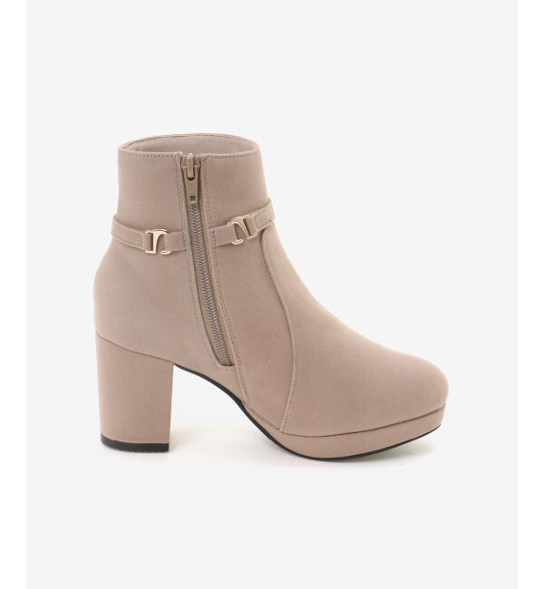 MAJESTICLEGON「取り外しできるパールブーツ」|ショートブーツ|