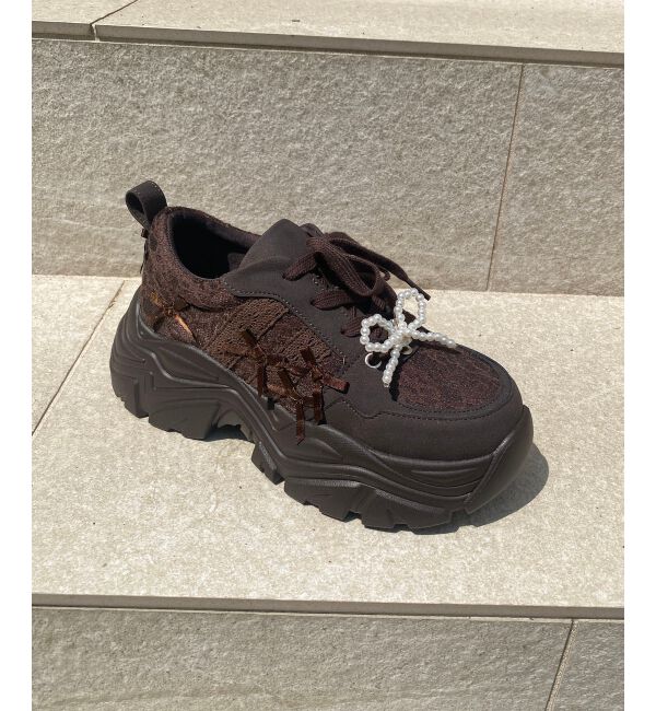 MAJESTICLEGON「2WAYデコリボンスニーカー」|スニーカー|