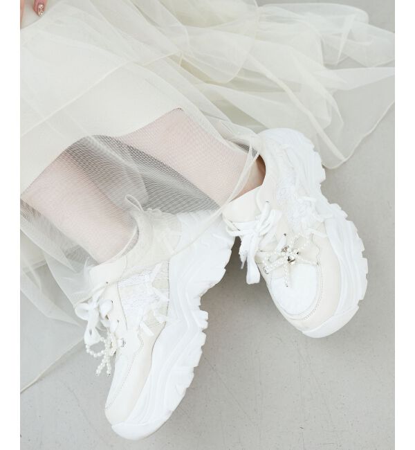 MAJESTICLEGON「2WAYデコリボンスニーカー」|スニーカー|