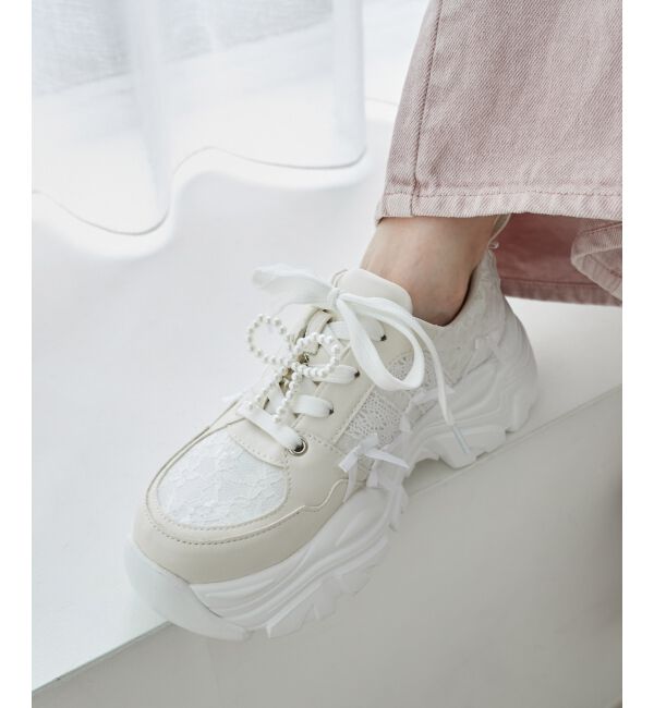 MAJESTICLEGON「2WAYデコリボンスニーカー」|スニーカー|