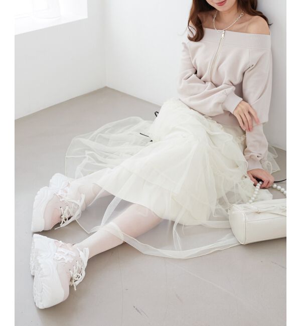 MAJESTICLEGON「2WAYデコリボンスニーカー」|スニーカー|