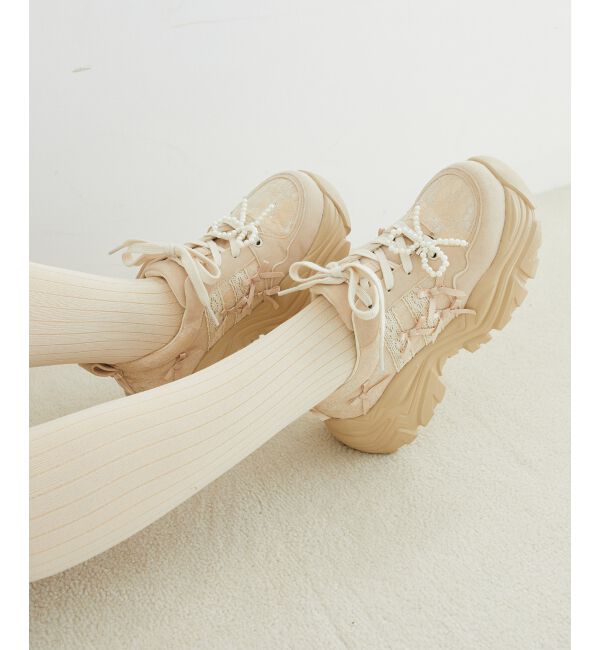 MAJESTICLEGON「2WAYデコリボンスニーカー」|スニーカー|