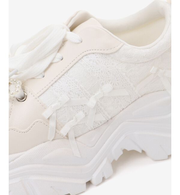 MAJESTICLEGON「2WAYデコリボンスニーカー」|スニーカー|