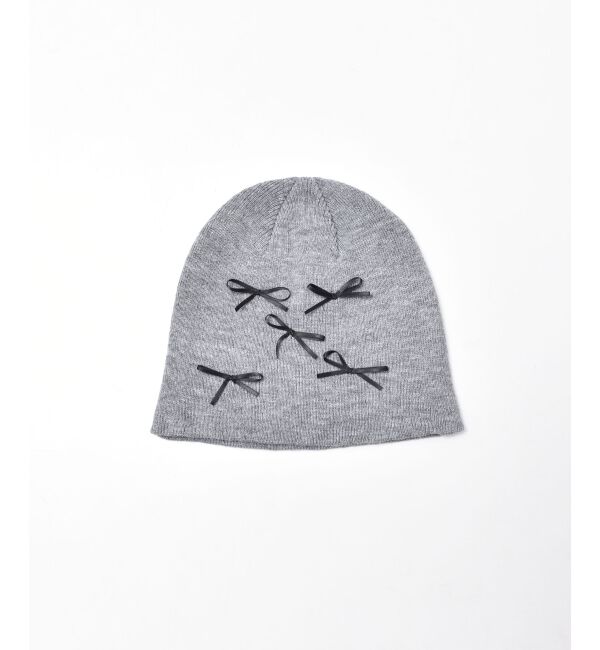 MAJESTICLEGON「ハローキティ プチリボンニットCAP」|キャップ・キャスケット|