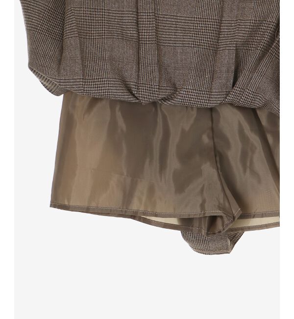 MAJESTICLEGON「ベルトセットプリーツミニスカパン」|スカート|