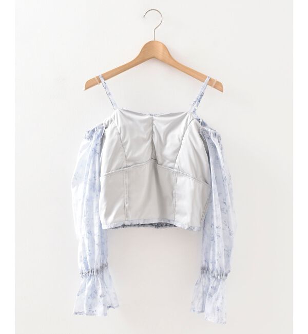  「オープンショルダーフリルブラウス」|シャツ・ブラウス|
