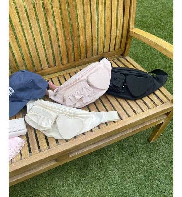  「ハート&times;フリルウエストポーチ」|その他|